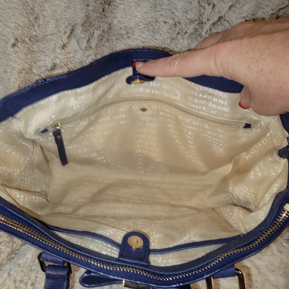 KATE SPADE BLUE BAG - Picture 16 of 16